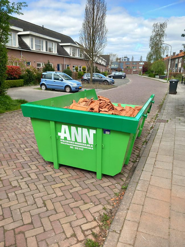Ann-container-instraat Afvalcontainer Noordscheschut- Afvalcontainer Noord Nederland