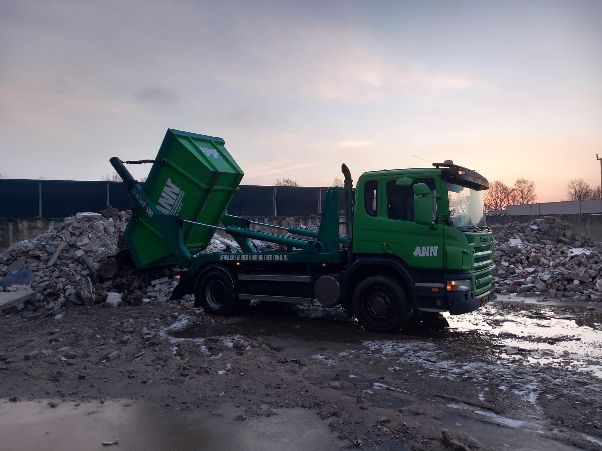 Grond Container huren - Afvalcontainer Noord Nederland (ANN)