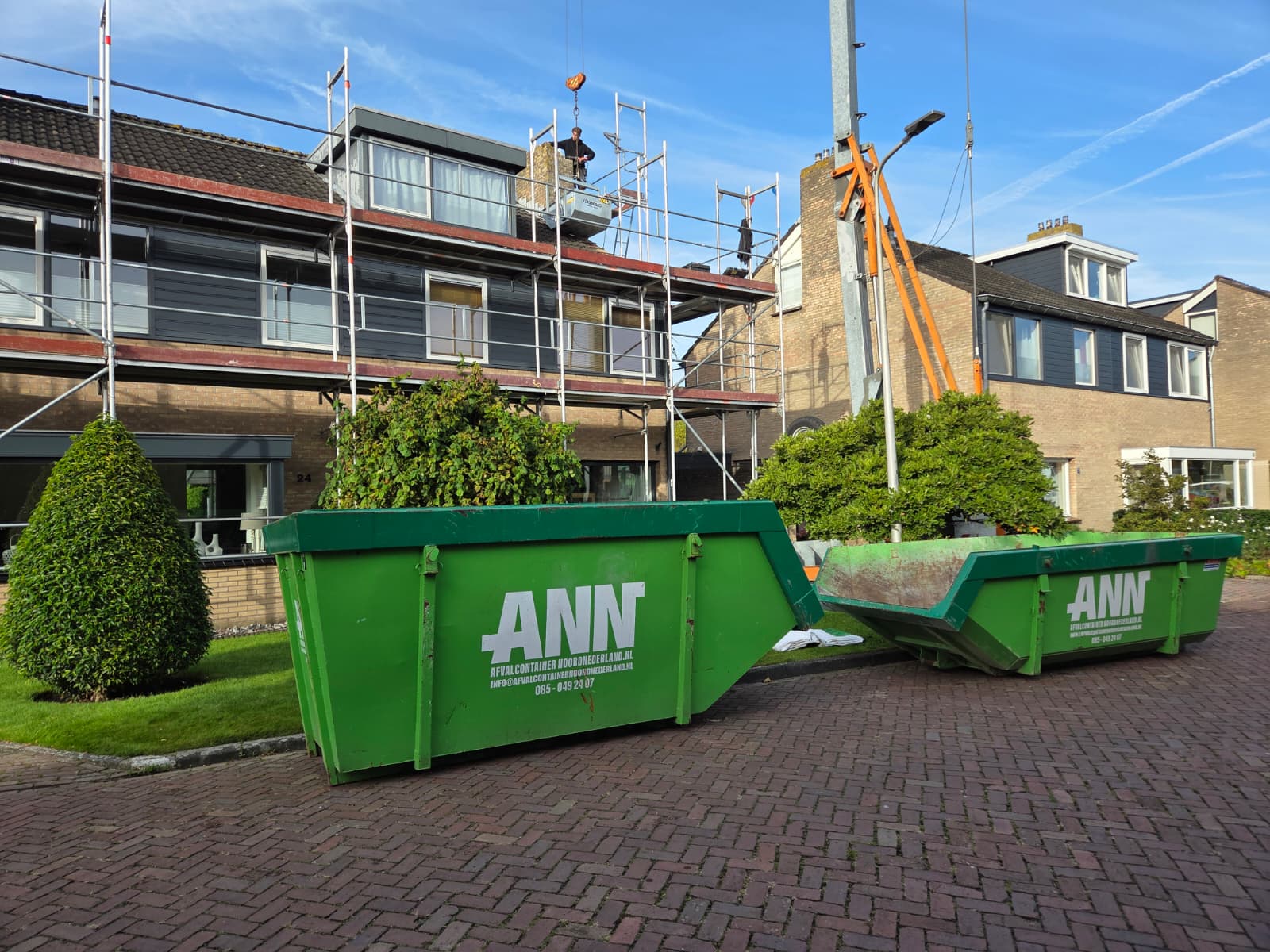 ANN-container-huren-nieuweroord Afvalcontainer Noord Nederland afvalcontainer huren plattegrond