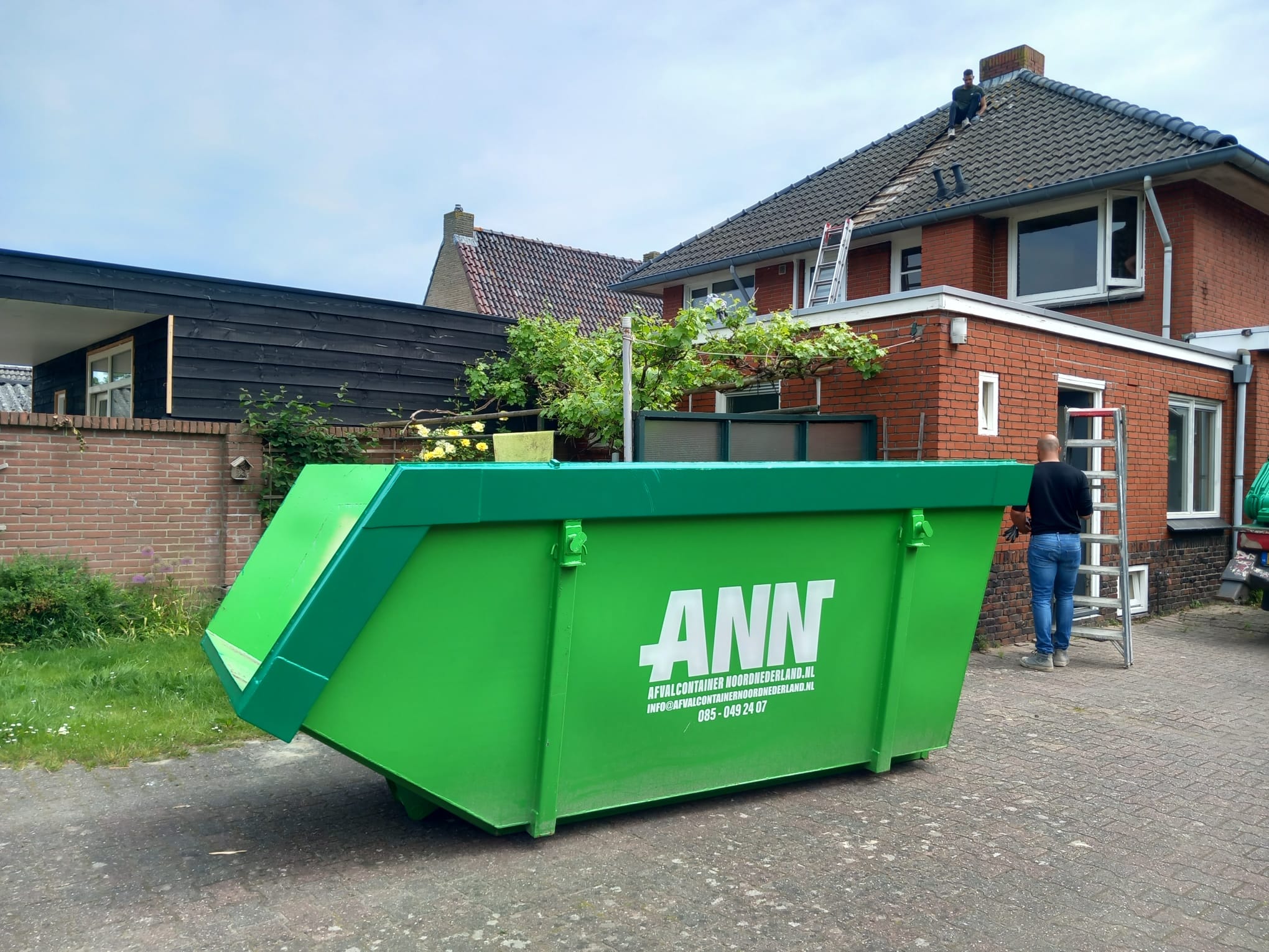 ANN container afbeelding Groencontainer Hoogeveen - Afvalcontainer Noord Nederland