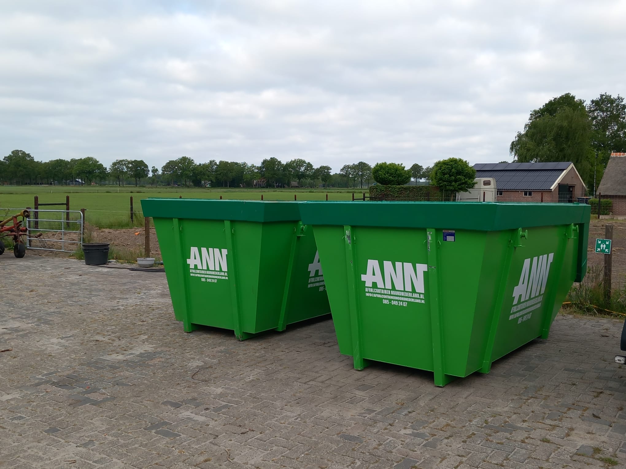 Houtcontainer Hoogeveen - Afvalcontainer Noord Nederland