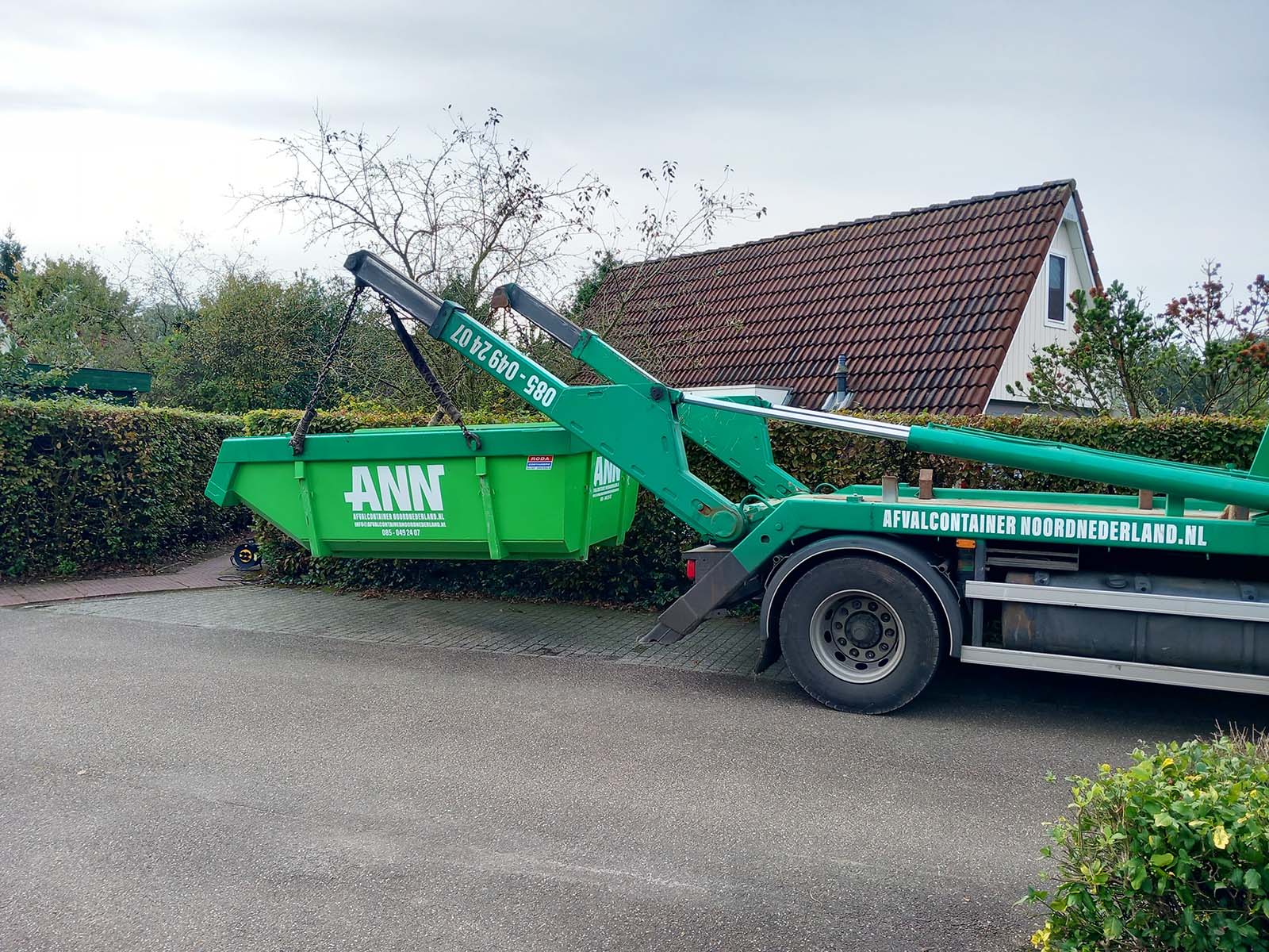 Bouw- en Sloop Container huren - Afvalcontainer Noord Nederland (ANN)