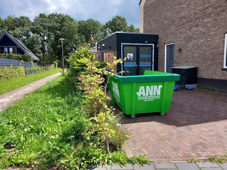 Groenafval Container huren - Afvalcontainer Noord Nederland (ANN)