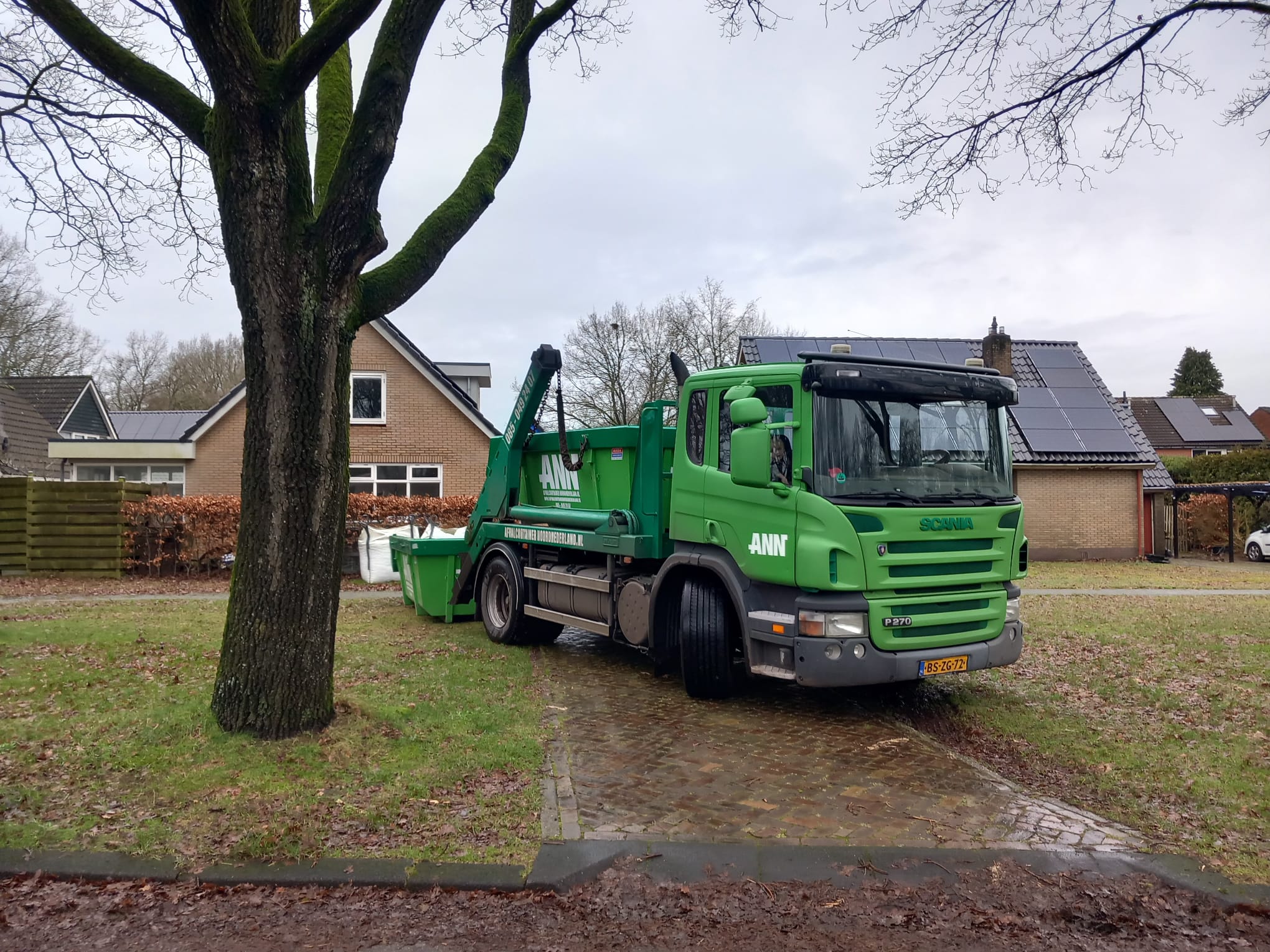 C Hout Container huren - Afvalcontainer Noord Nederland (ANN)